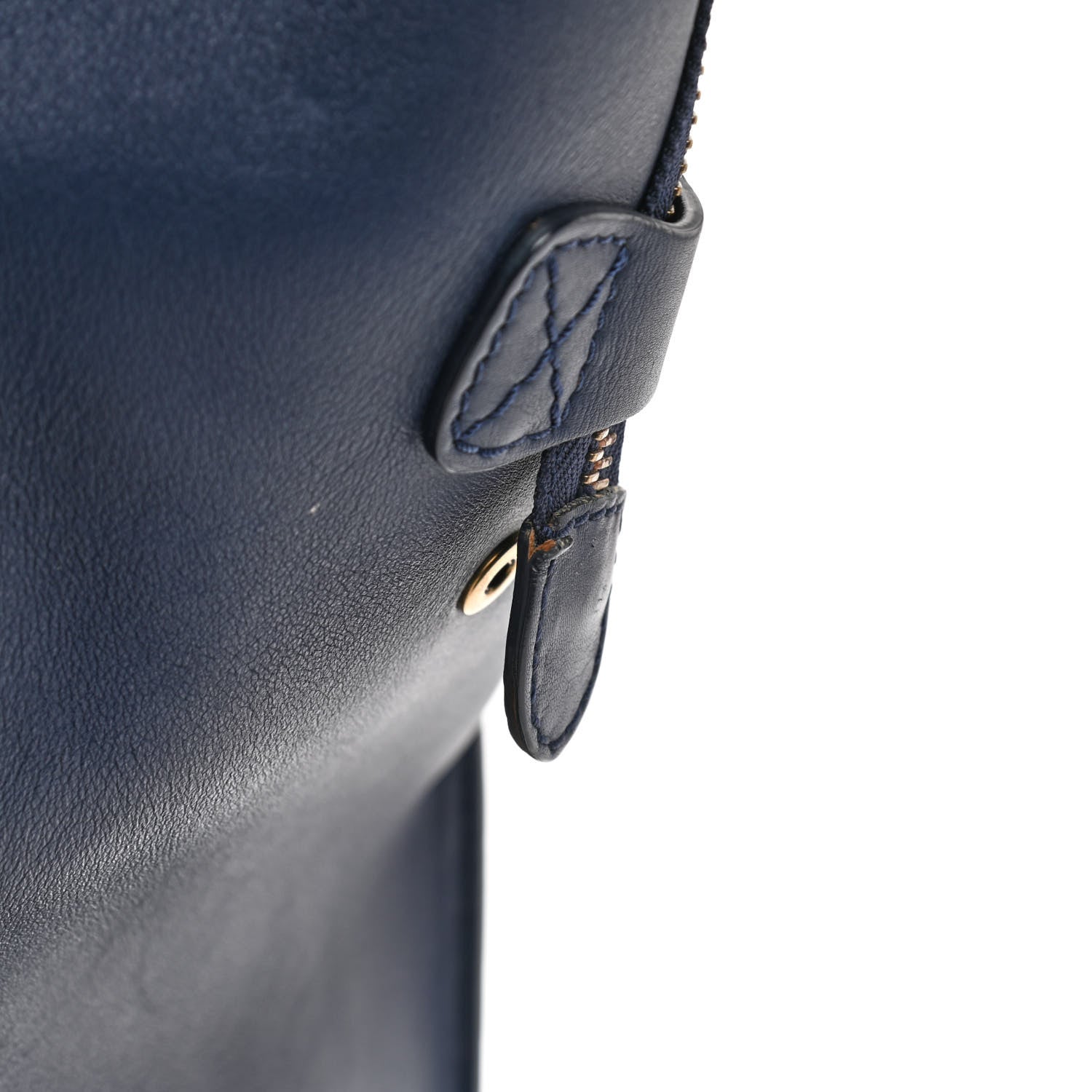 Celine Smooth Calfskin Mini Luggage Ink 2 of 17