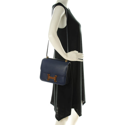 Hermes Epsom Constance 24 Bleu Saphir 2 of 8