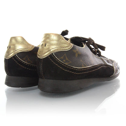 Louis Vuitton Patent Monogram Globe Trotter Sneakers 40 3 of 8