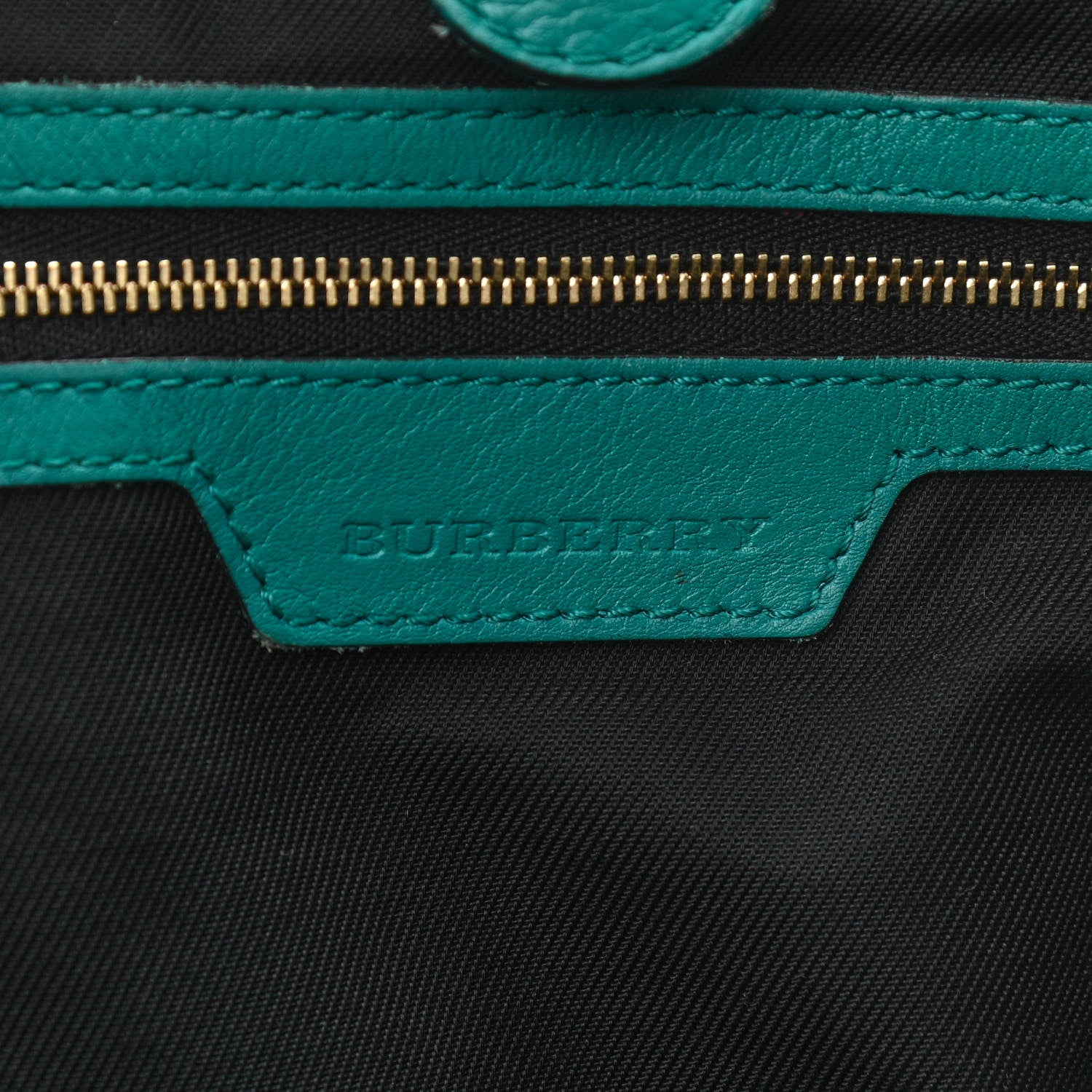 Burberry Horseferry Check Small Canterbury Tote Blue 6 of 11