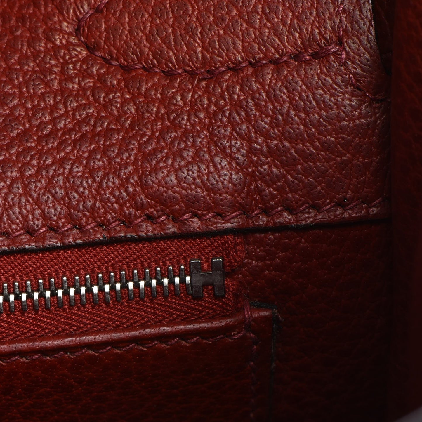 Buffle Skipper Birkin 35 Rouge H