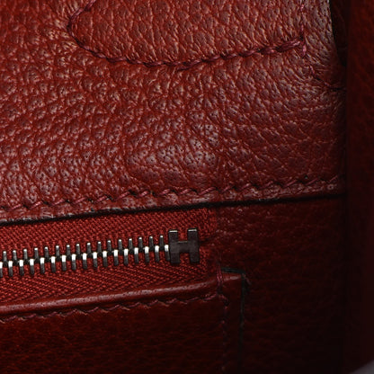 Hermes Buffle Skipper Birkin 35 Rouge H 11 of 26