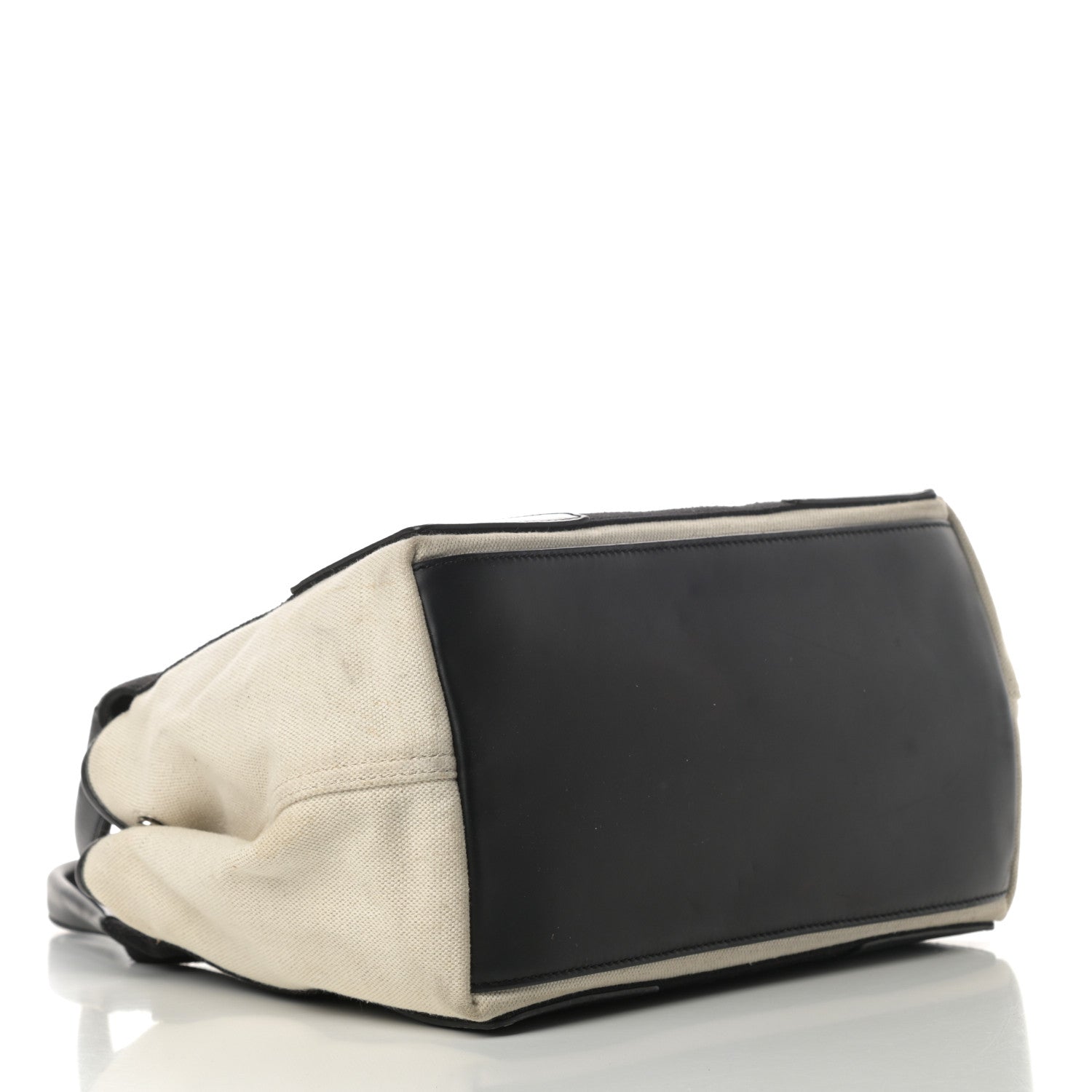 Balenciaga Canvas S Navy Cabas Natural Black 5 of 15