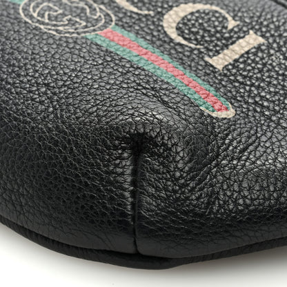 Gucci Grained Calfskin Small Logo Belt Bag Black 8 of 8