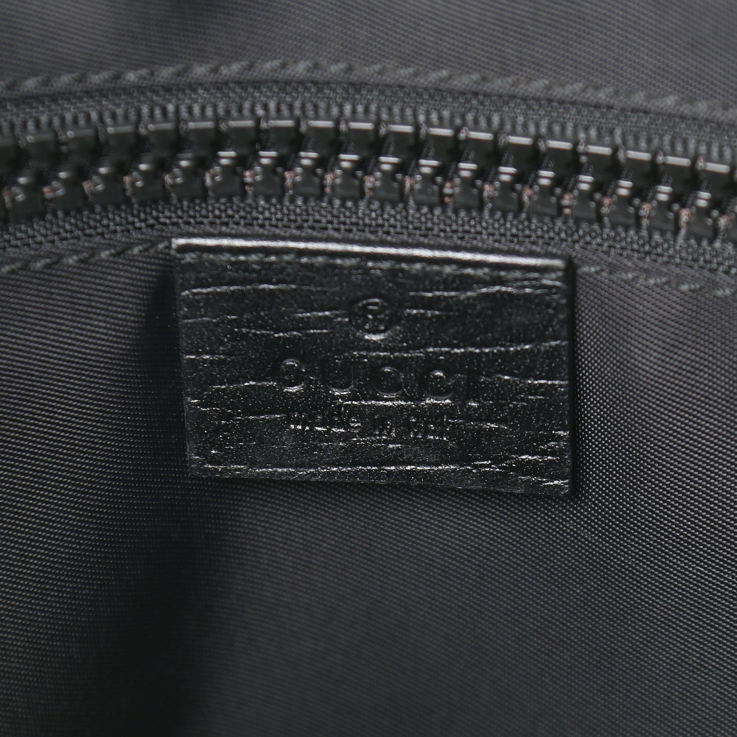 GG Plus Monogram Medium Flat Messenger Bag Black