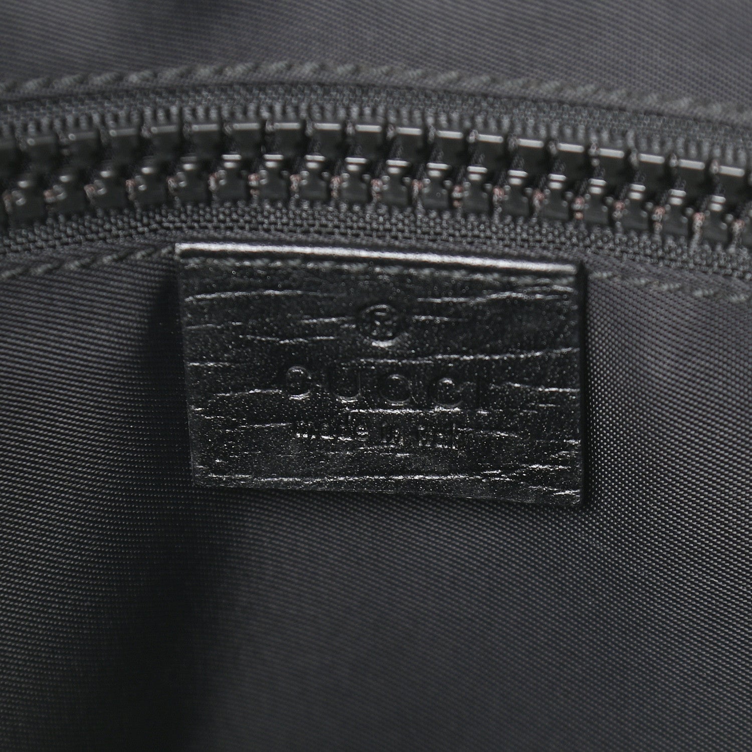 Gucci GG Plus Monogram Medium Flat Messenger Bag Black 6 of 9