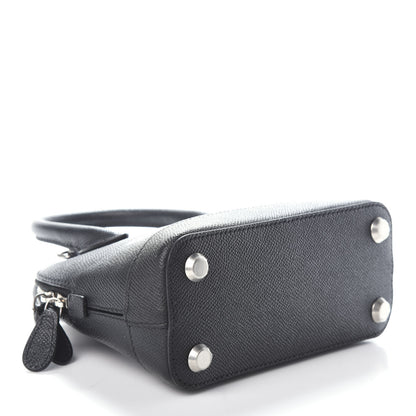 Balenciaga Signature Grained Calfskin XXS Ville Top Handle Bag Black 3 of 7