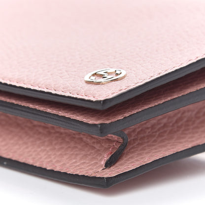 Gucci Dollar Calfskin Medium Betty Chain Wallet Soft Pink 10 of 11