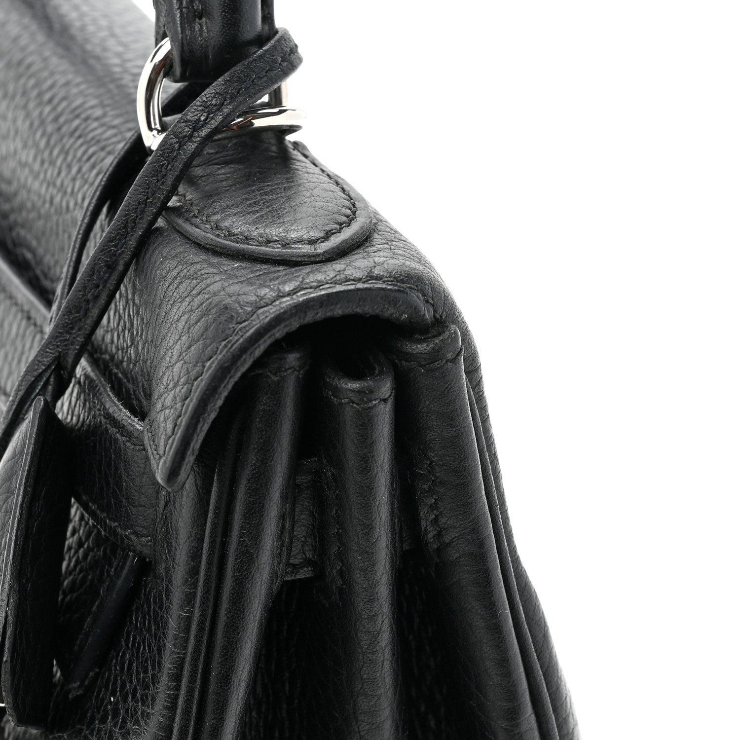 Hermes Taurillon Clemence Kelly Retourne 28 Black 16 of 17