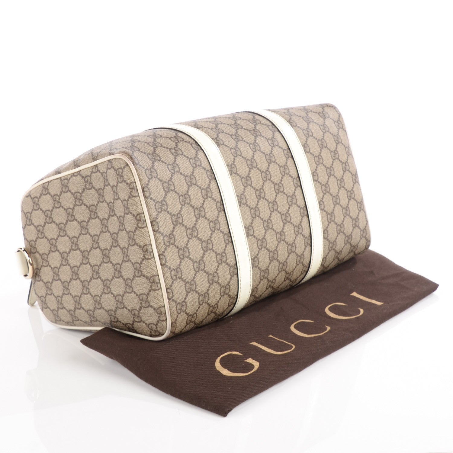 Gucci GG Plus Monogram Medium Joy Boston Off White 4 of 7