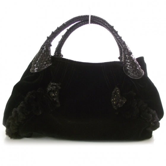 Velvet Rabbit Fur Wisteria Spy Black