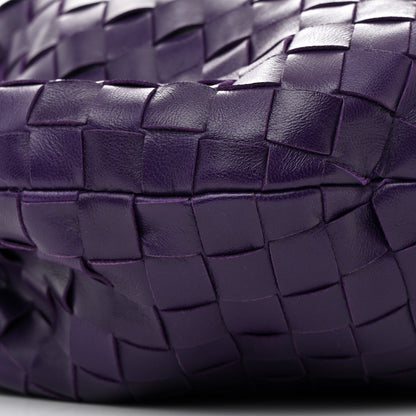 Bottega Veneta Nappa Intrecciato Teen Jodie Hobo Eggplant 9 of 10