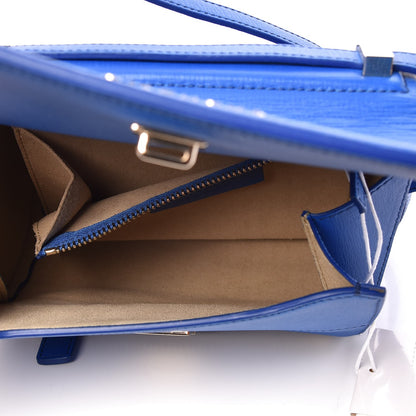 Givenchy Textured Calfskin Mini Pandora Box Crossbody Bag Indigo Blue 5 of 9