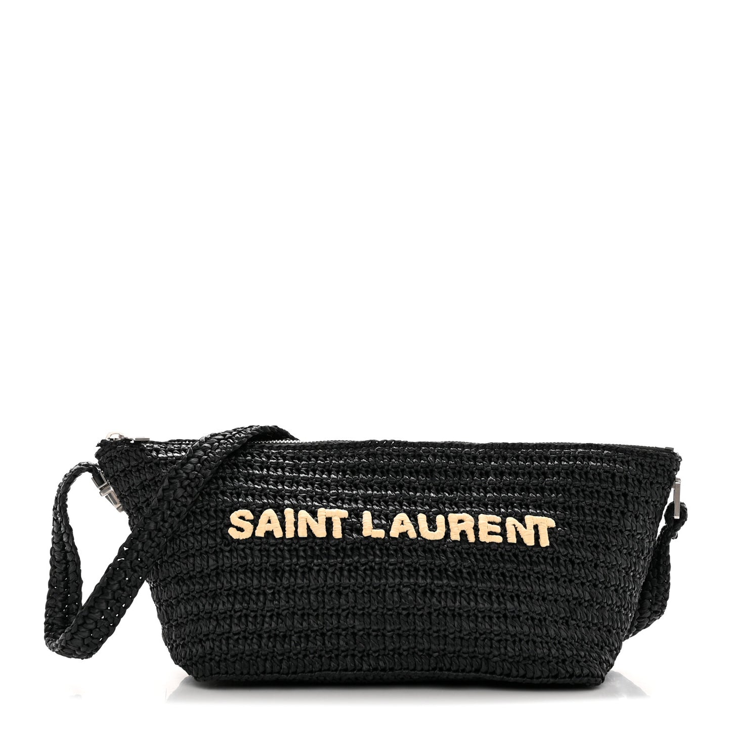 Raffia Le Crossbody Black