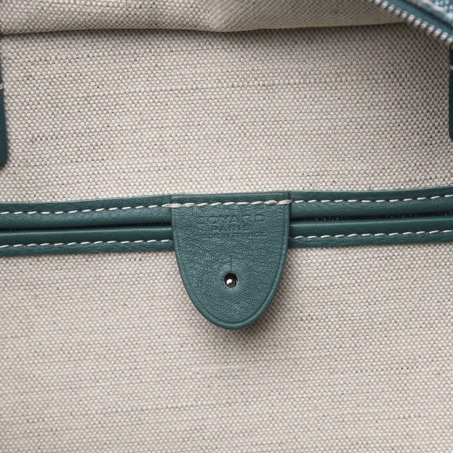 Goyard Goyardine Artois PM Green 6 of 14
