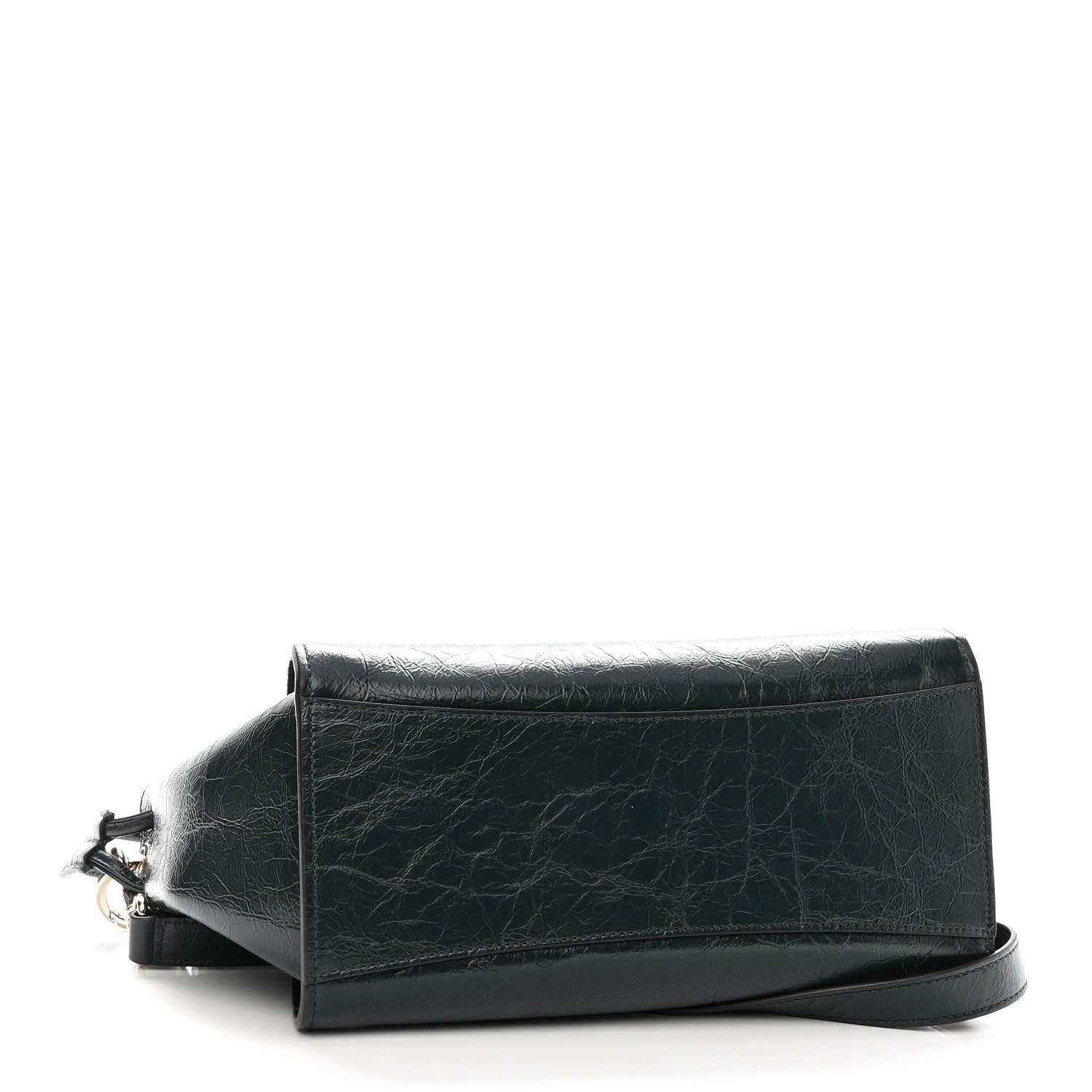 Mulberry Glossy Calfskin Small Iris Tote Black 4 of 9