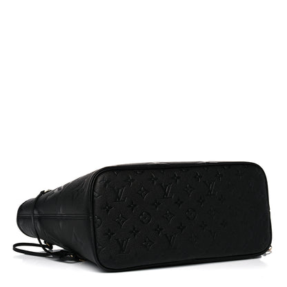 Louis Vuitton Empreinte Monogram Giant Neverfull MM Black 4 of 9