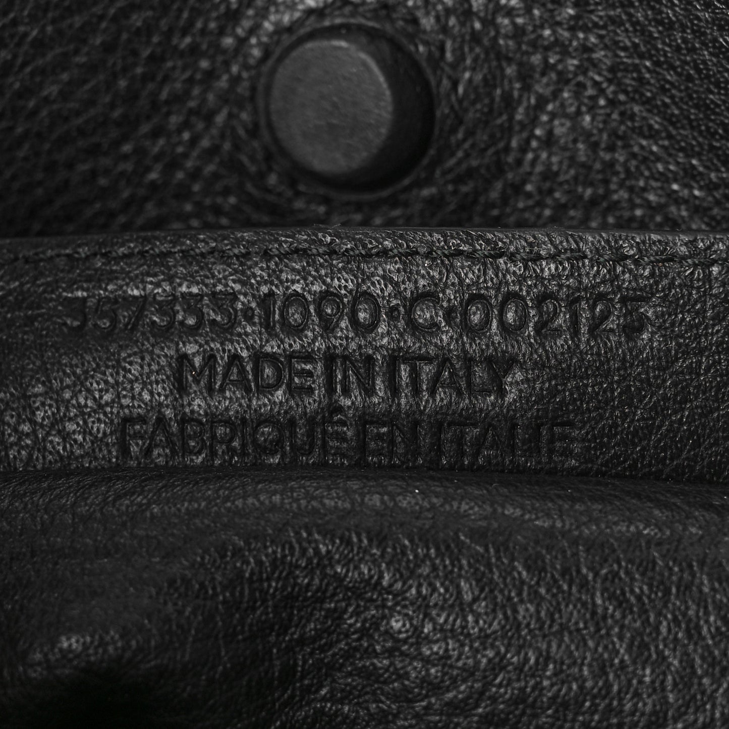 Calfskin Papier Mini A4 Zip Around Tote Black Chartreuse