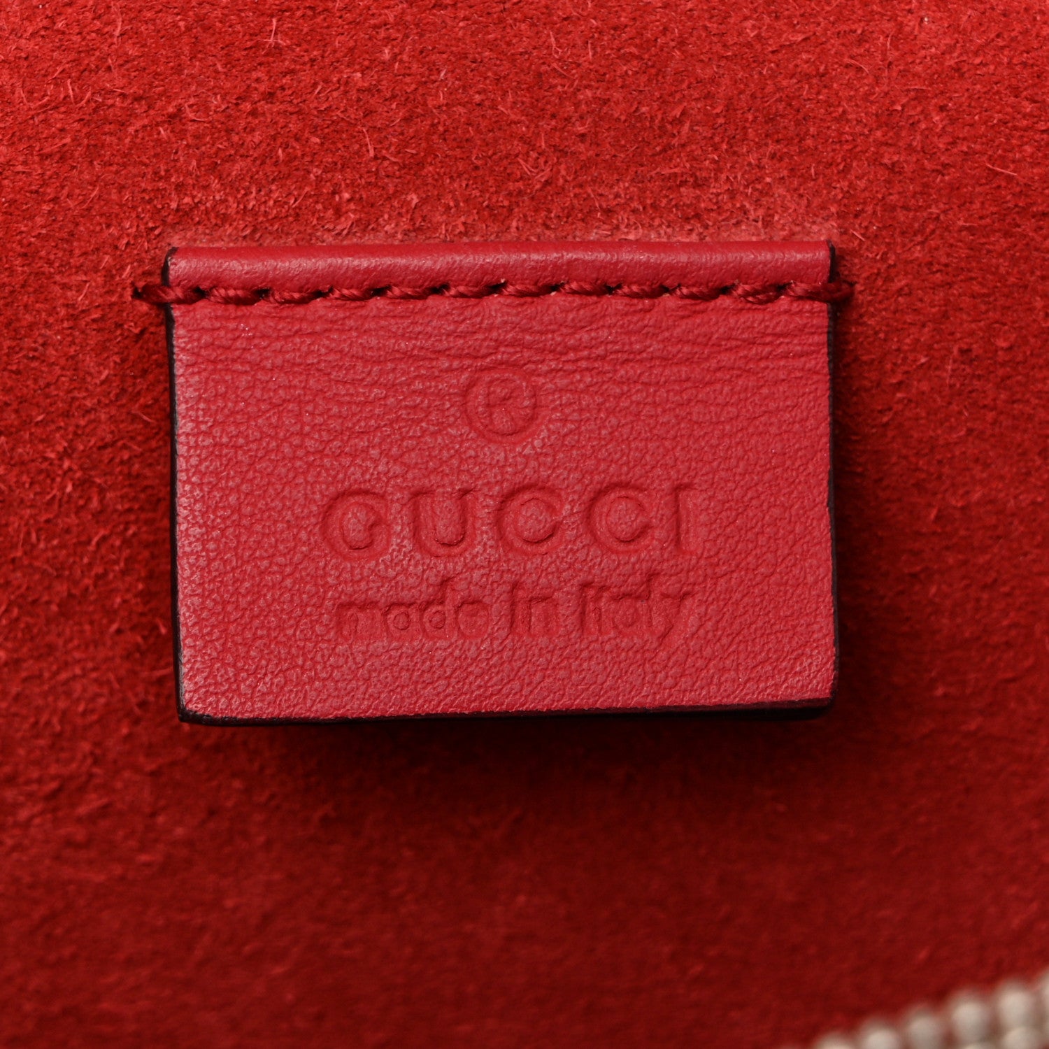Gucci GG Supreme Monogram Small Dionysus Shoulder Bag Red 7 of 16
