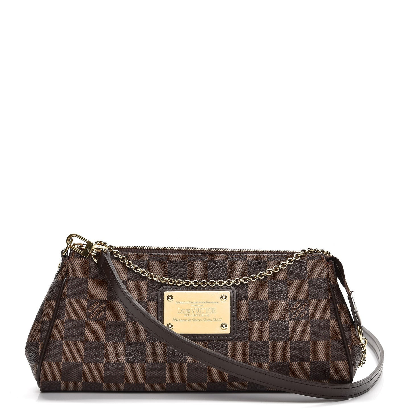Damier Ebene Eva Clutch