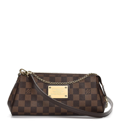 Louis Vuitton Damier Ebene Eva Clutch 1 of 7