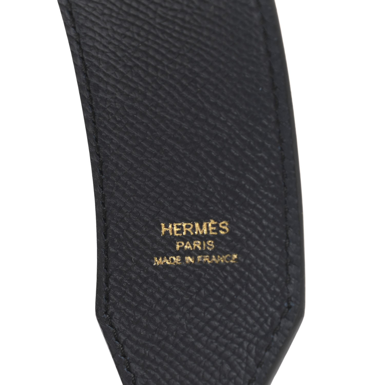 Hermes Epsom 40mm Mousquetons Tressage Shoulder Strap Bleu Indigo Rose Extreme Lime 3 of 4