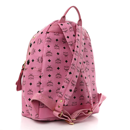 MCM Visetos Studded Medium Stark M Backpack Pink 3 of 11