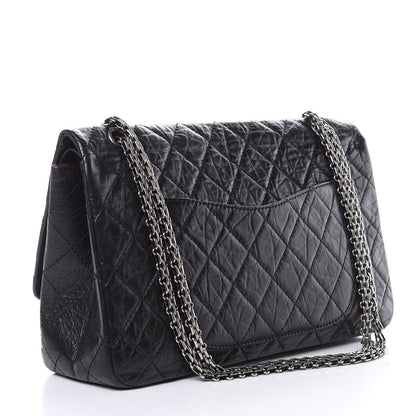 Chanel Aged Calfskin Quilted 2.55 Reissue 227 Flap Black 4 of 14