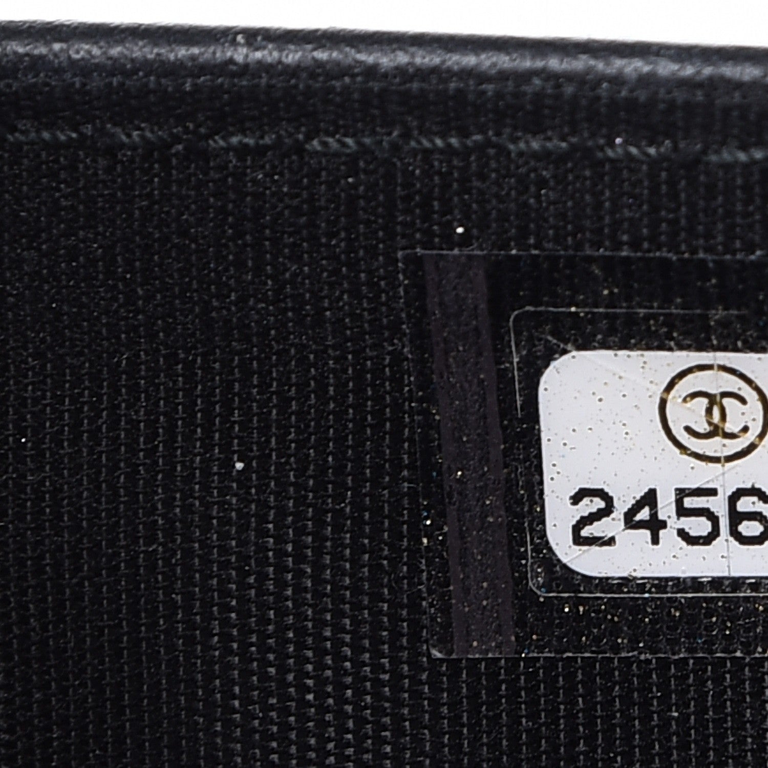 Chanel Caviar Chevron Quilted Small Boy Flap Wallet Black 9 of 10