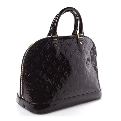 Louis Vuitton Vernis Alma PM Amarante 3 of 9