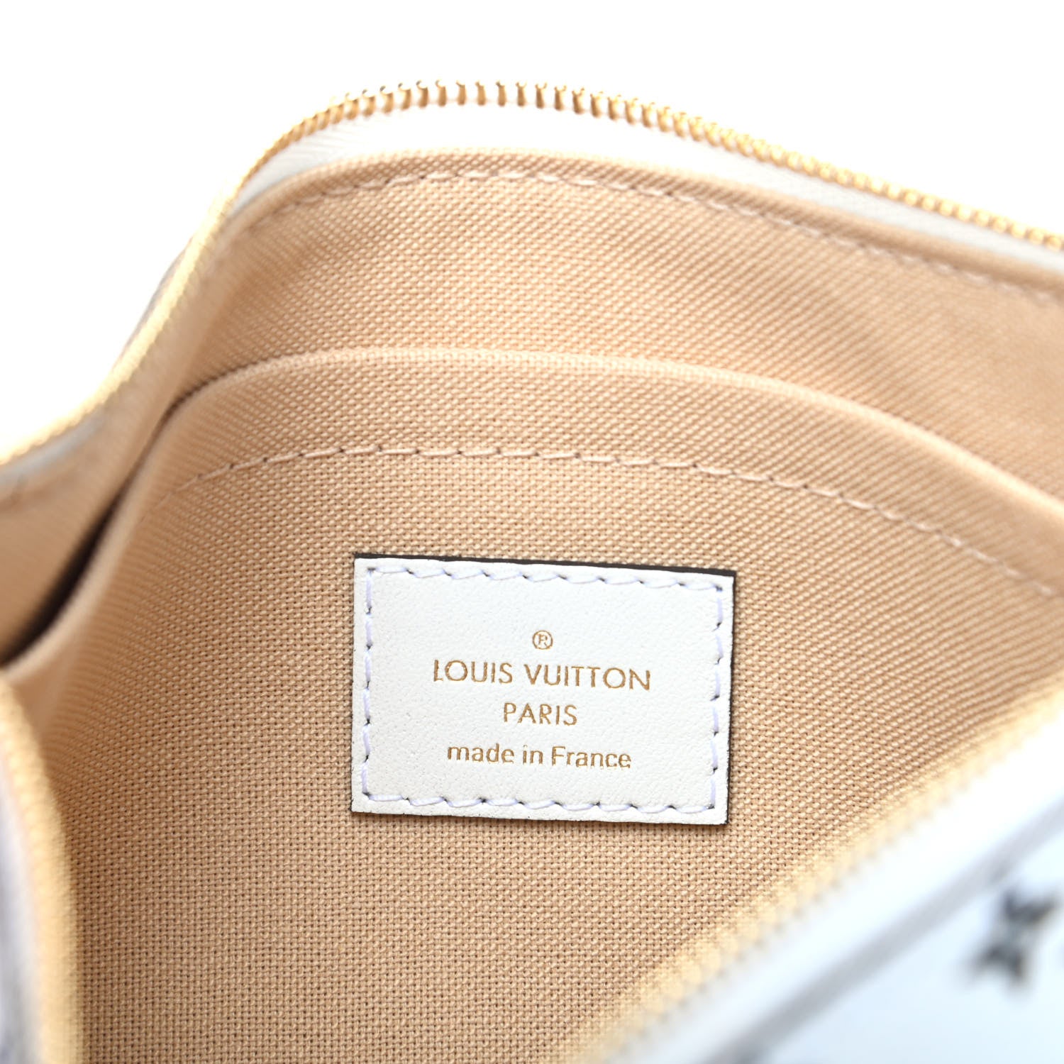 Louis Vuitton Monogram Giant Neverfull MM GM Pochette White 6 of 6