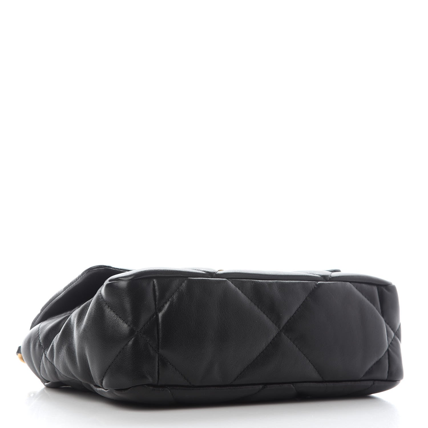 Chanel Lambskin Quilted Medium Chanel 19 Flap Black 4 of 9