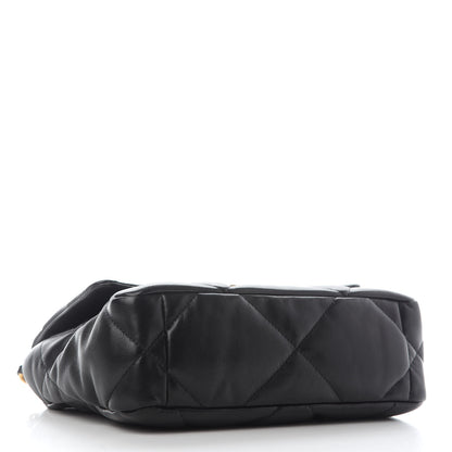Chanel Lambskin Quilted Medium Chanel 19 Flap Black 4 of 9