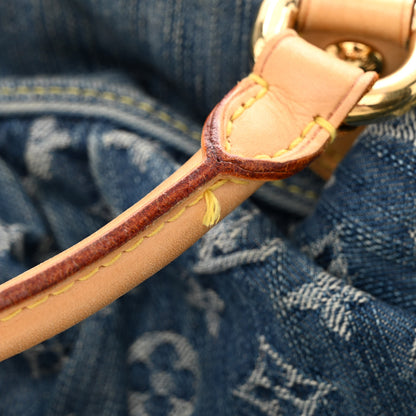 Louis Vuitton Denim Neo Cabby MM Blue 14 of 19