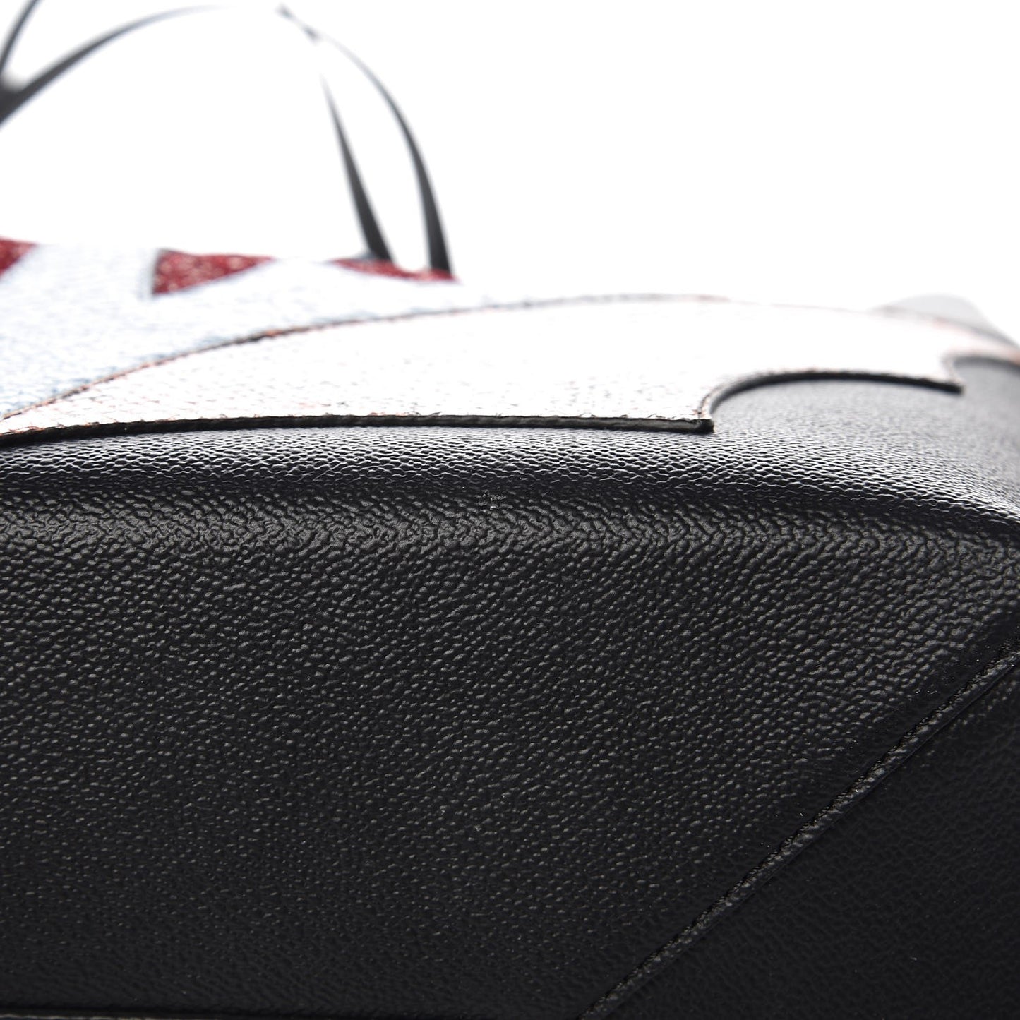 Faux Leather Superstellaheroes Tote Black Skylight