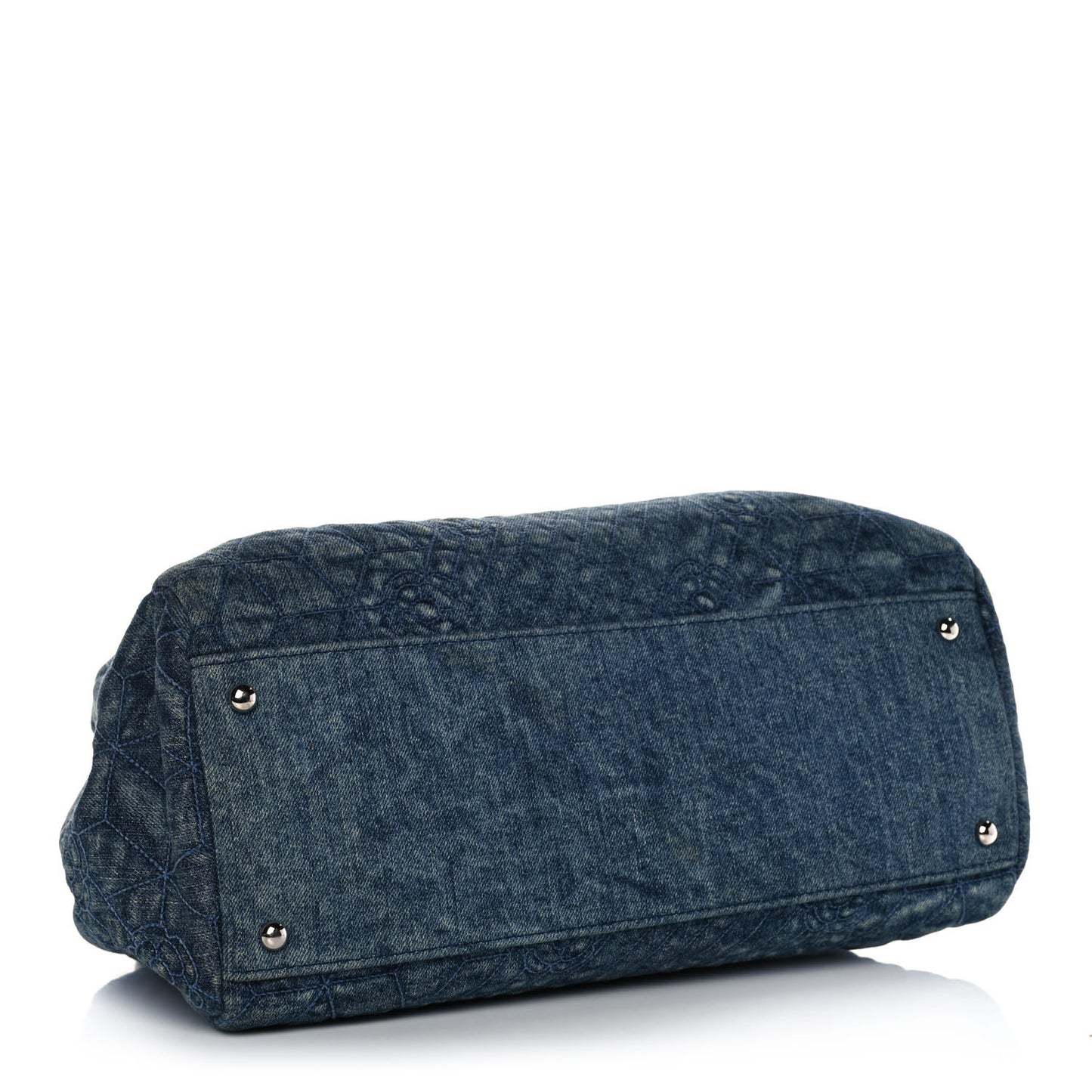 Denim Camellia Embroidered Large Just Mademoiselle Blue