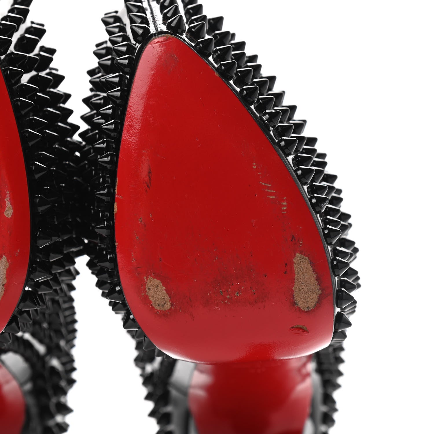 Christian Louboutin Patent Daffodile Spikes 160 Pumps 40 Black 8 of 8