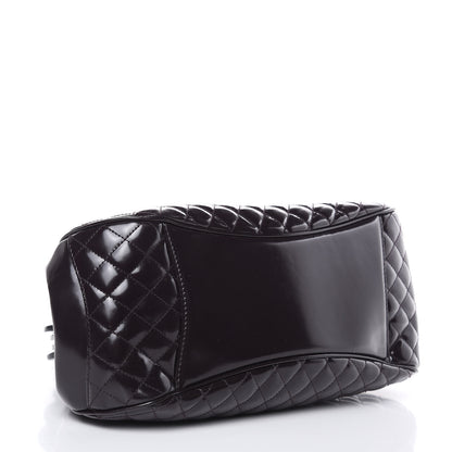 Chanel Glazed Calfskin Quilted Small Mademoiselle Frame Bag Purple 4 of 11