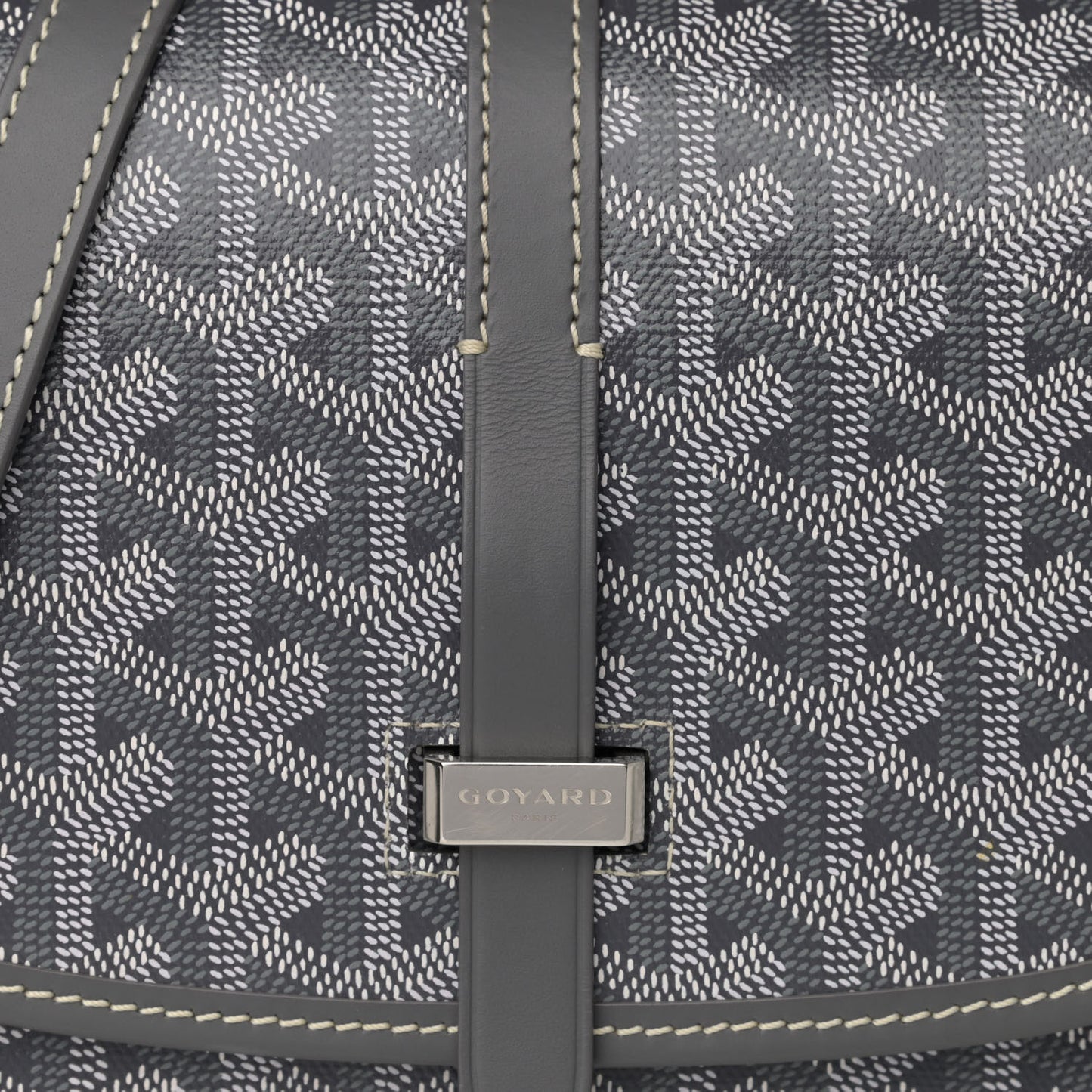 Goyardine Belvedere II PM Messenger Bag Gray