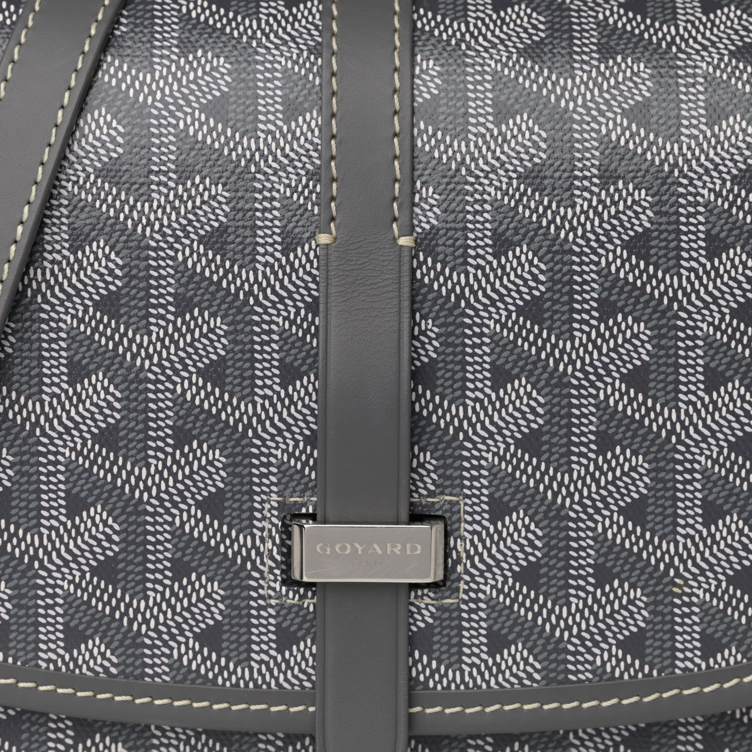 Goyard Goyardine Belvedere II PM Messenger Bag Gray 7 of 12