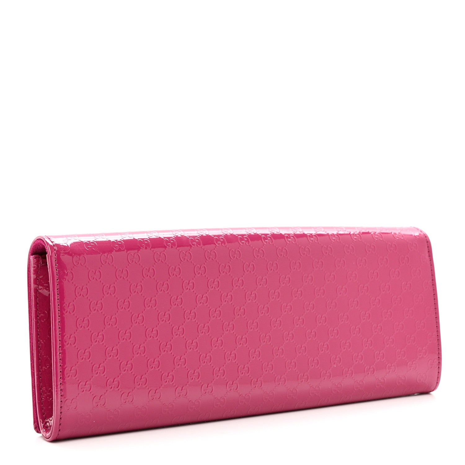 Gucci Patent Microguccissima Small Broadway Clutch Peonia Flower 3 of 7