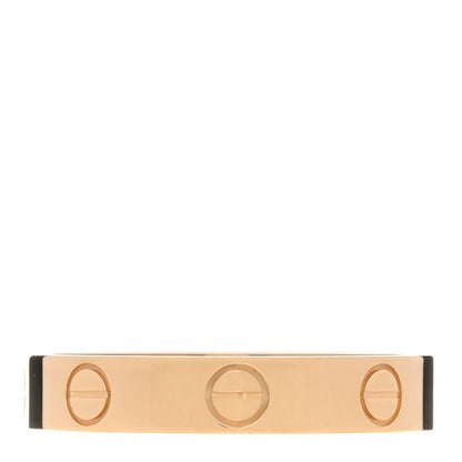 Cartier 18K Yellow Gold 3.5mm LOVE Wedding Band Ring 53 6.5 3 of 5
