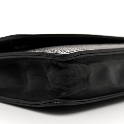 Chanel Caviar Timeless CC Wallet On Chain WOC Black 9 of 13