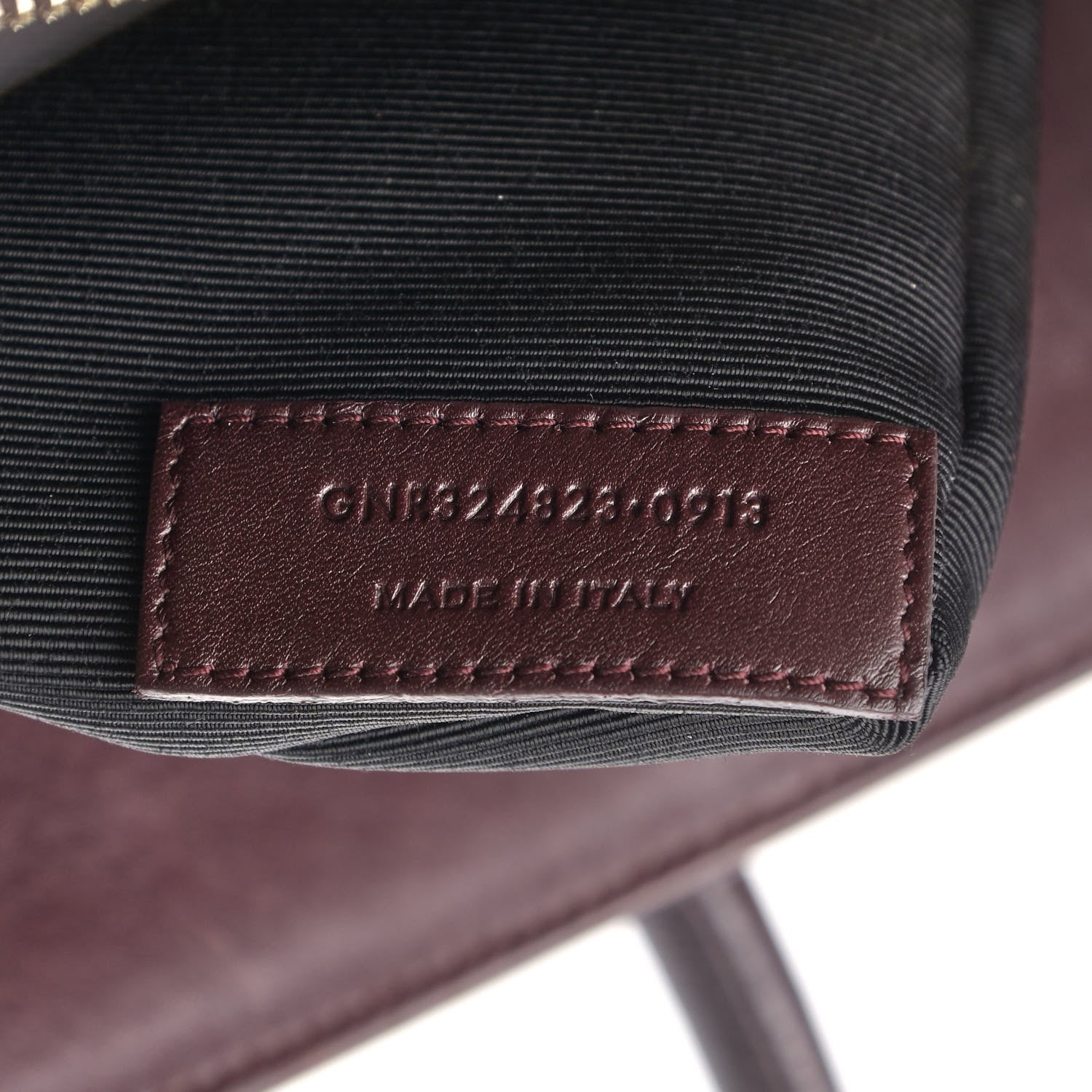 Saint Laurent Calfskin Small Sac De Jour Amarena 7 of 22