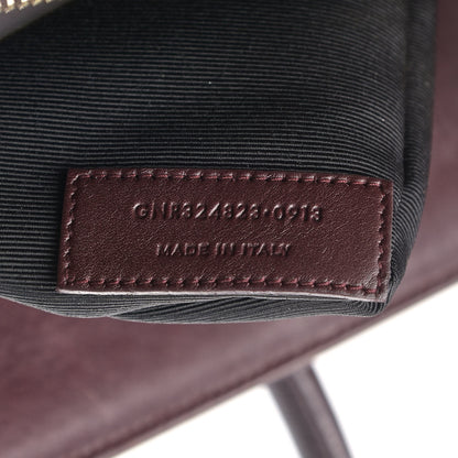 Saint Laurent Calfskin Small Sac De Jour Amarena 7 of 22