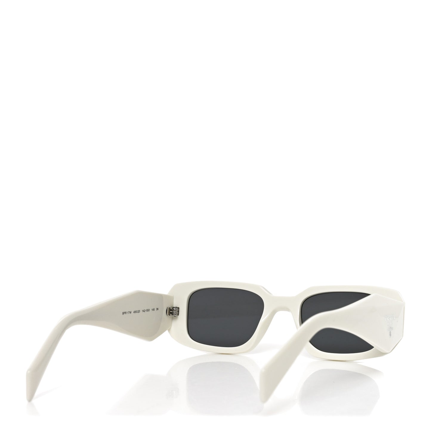 Acetate Symbole Sunglasses SPR 17W White