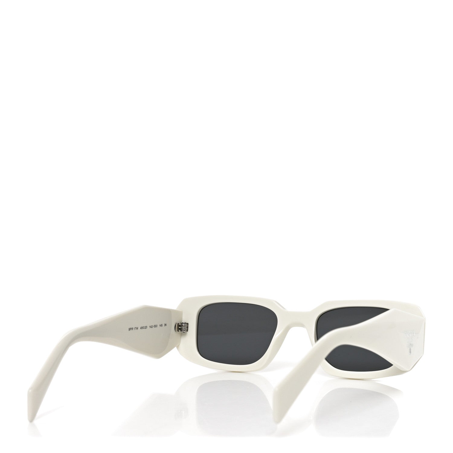 Prada Acetate Symbole Sunglasses SPR 17W White 4 of 7