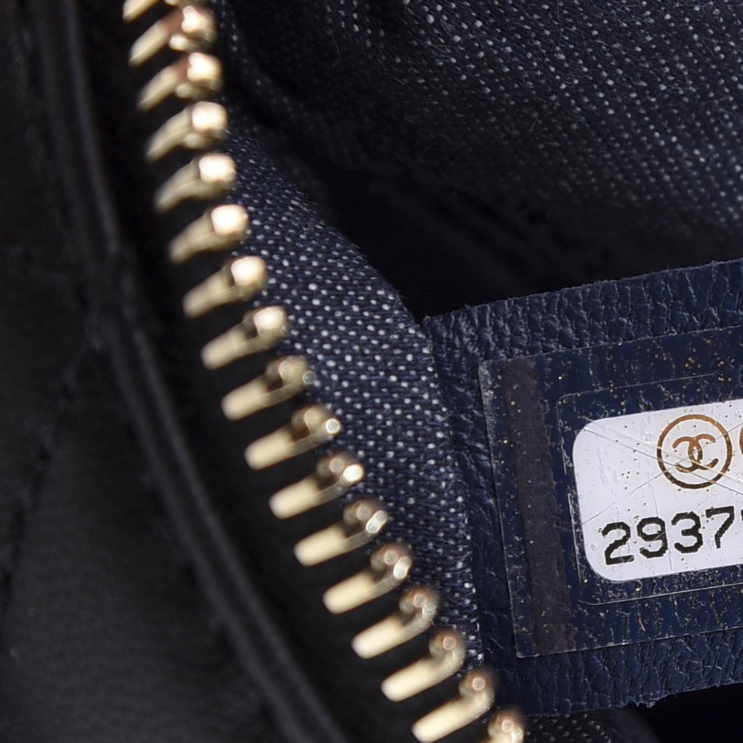 Lambskin Quilted Waist Belt Bag Black