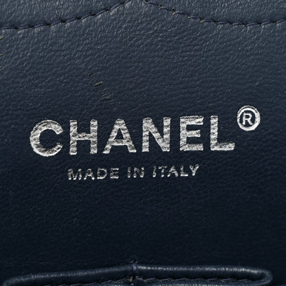 Chanel Caviar Quilted Jumbo Double Flap Navy Blue 6 of 21