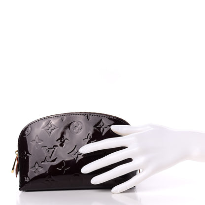 Louis Vuitton Vernis Cosmetic Pouch Amarante 2 of 9